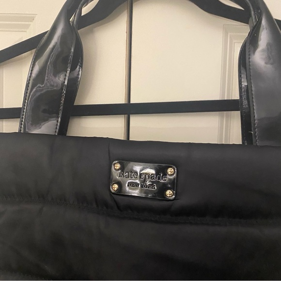 Kate Spade Black Jan Alpine Hills Puffy Medium tote - Picture 3 of 7
